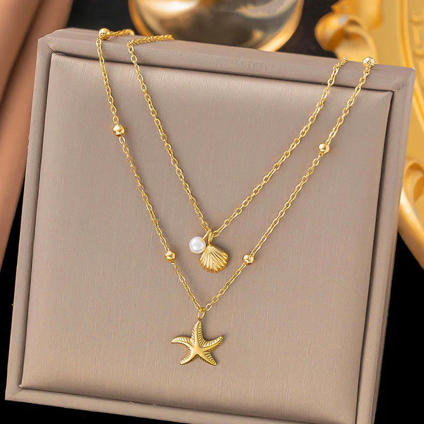 Oceanic Layers Necklace
