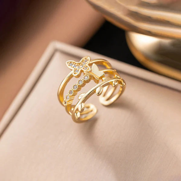 Aurelia Butterfly Charm