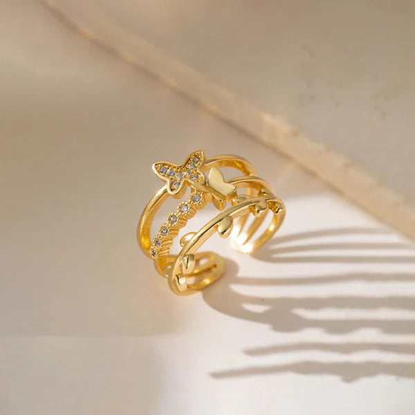 Aurelia Butterfly Charm
