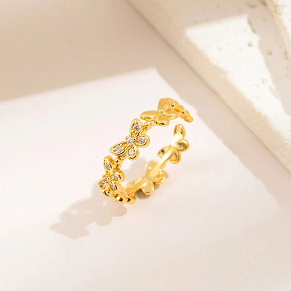 Aurelia Butterfly Ring