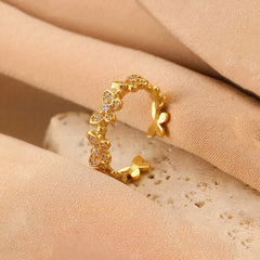 Aurelia Butterfly Ring