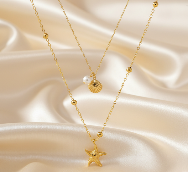 Oceanic Layers Necklace