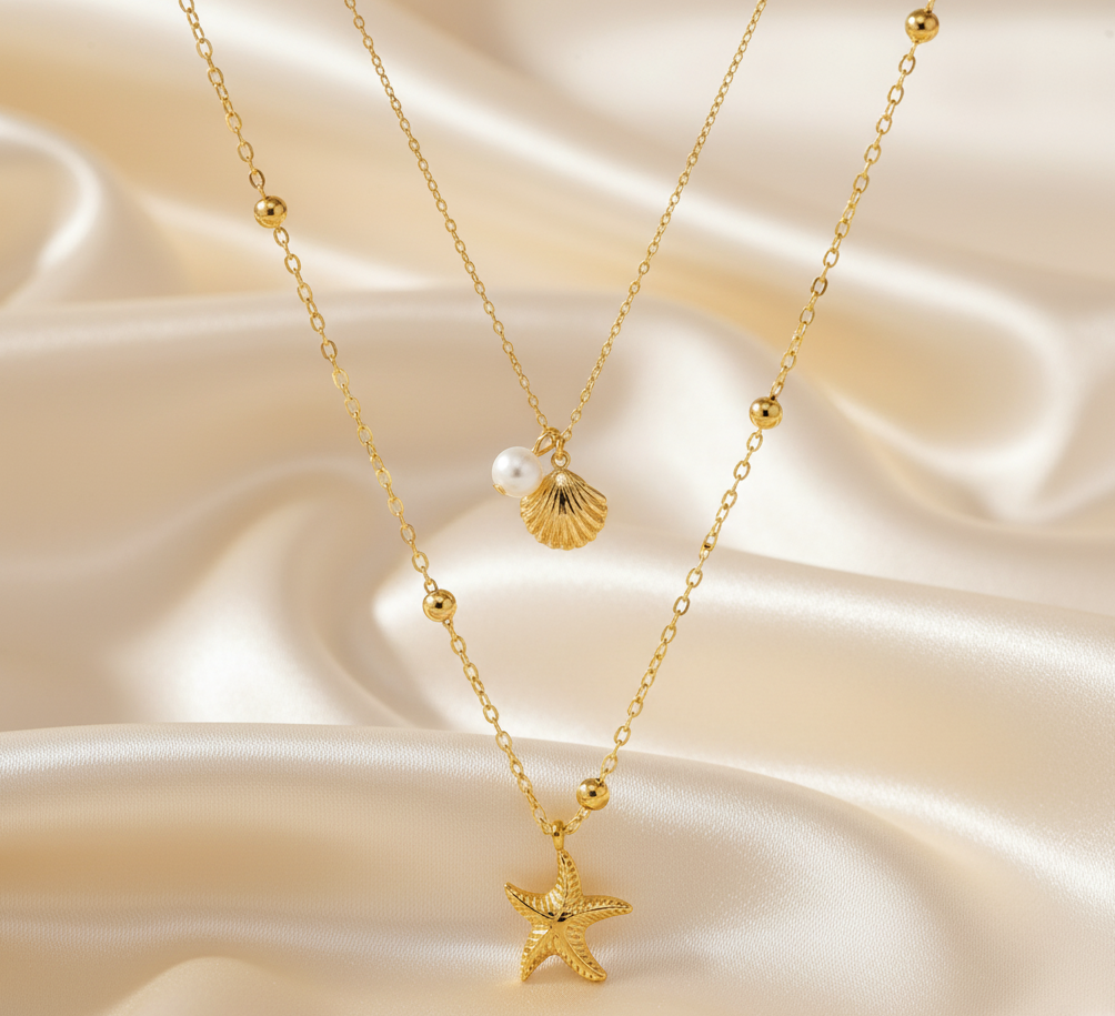 Oceanic Layers Necklace