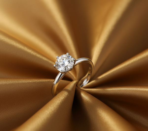 Éclat Solitaire Band