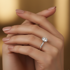 Éclat Solitaire Band