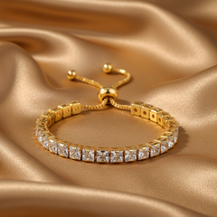 Éclat Square Cut Tennis