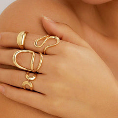 Éclat Gold Stackables